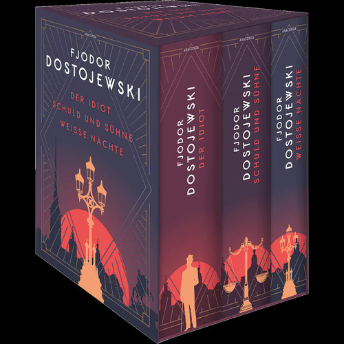 Dostojewski drei bände im - -,