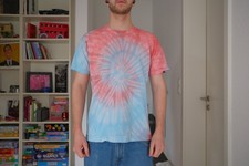 Tie Dye T-Shirt - L rot