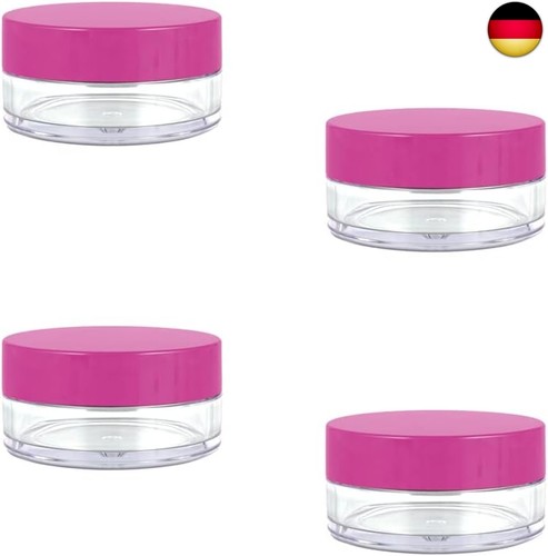 Transparente leer döschen 4 - döschen,,