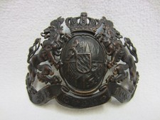 BAYERN - Pickelhaube "EMBLEM" - Helm-Emblem - Mannschaft - geschwärzt ???