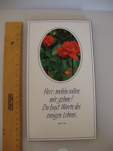 Wandbild mit christlichem