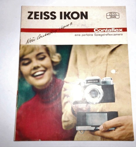 Original prospekt 1963 zeiss - original,