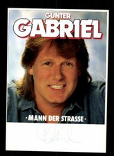 Gunter Gabriel Autogrammkarte