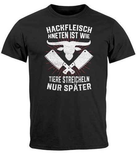 Herren shirt hackfleisch - herren, t-shirt
