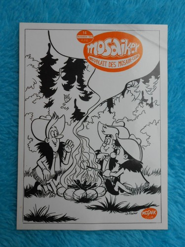 Fanzine mosaiker sticker - fanzine,