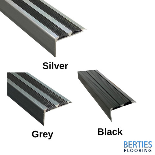 Aluminium treppennasenkante - aluminium,