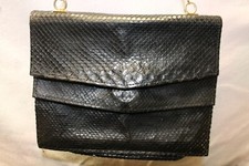 Vintage Tasche, edle Handtasche,  Design Schlange, Omas Nostalgie Handtasche 70/