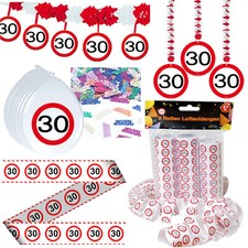 30. Geburtstag 41 tlg. Set