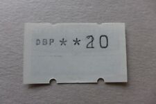 (4.26) Bund Automatenmarken