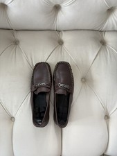 Mokassins Slipper Damen braun