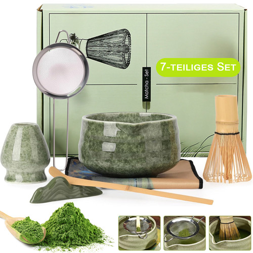 Matcha tee set - matcha,