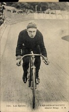 Ak Radrennfahrer Van der