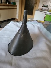 Old Blech Trichter DDR KFZ Oldtimer Werkstatt, Motorrad Old Vintage 19cm lang