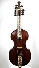 Alte Viola d'amore Marcus Antonius Novelli   Geige Bratsche Cello violin violon
