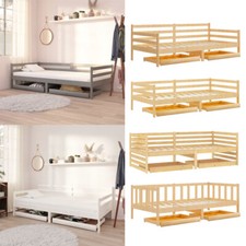 Tagesbett Holz Schlafsofa multifunktionale Bett Gästebett Lattenrost Bett neu