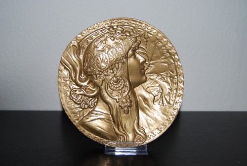 Jugendstil stuckornament - jugendstil,