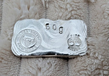50 g Silberbarren 999 , SILVER