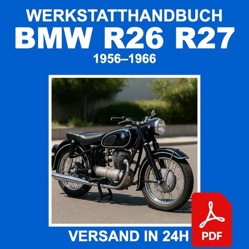 Werkstatthandbuch bmw r26 - r26, r27