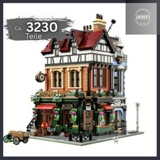 Klemmbausteine, MOC Kleiner Stadtladen , Architekturmodell, ca. 3200 Teile