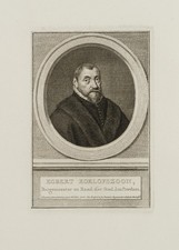 J. HOUBRAKEN (*1698), Egbert Roelofszoon. Bürgermeister Amsterdam, KSt.