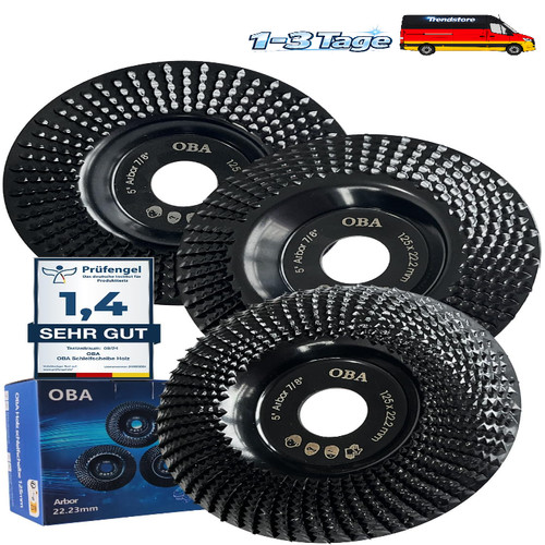 Oba holzschleifscheibe 125mm - oba,
