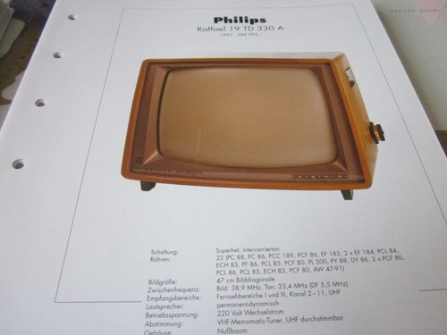 Fernseh archiv schaltplan - tv,