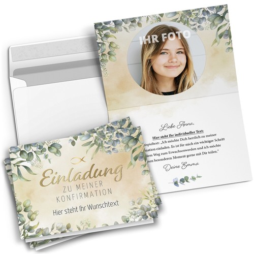 Einladung konfirmation - einladung,