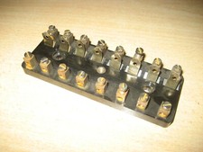 Oldtimer Sicherungskasten Kostal, 8 fach ohne Deckel, NOS Teil aus Lagerbestand