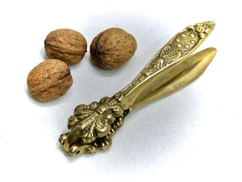 Vintage nussknacker messing - vintage,