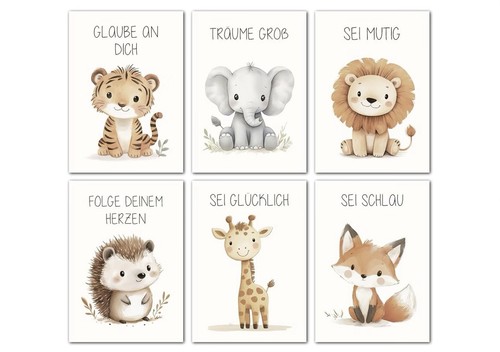 Motivationsbilder set - motivationsbilder, 6
