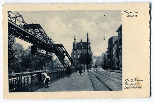 Schwebebahn - ak,
