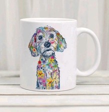 Dog Hund Doodle Zeichnung Nr  3 Mug Tasse Keramiktasse Geschenk Kaffeetasse