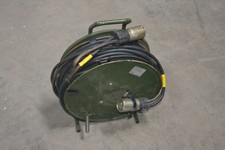 BW Überbrückungskabel 30 m 2x 25 mm² auf Kabeltrommel 2 Natostecker Bundeswehr s