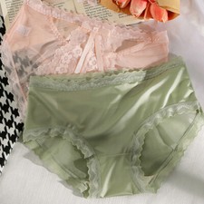 Damen-Spitzengaze-Höschen