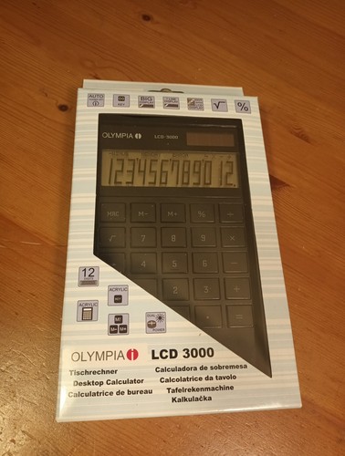 Olympia lcd solar - olympia,
