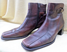 Echt Leder warme Damen Stiefelette  Ankle Boots * Linea Due * Gr. 41 * Liebhaber