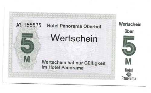 Mark wertschein interhotel - wertschein,