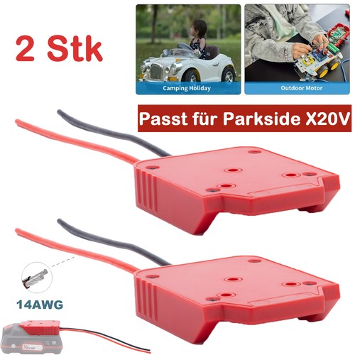 2stk diy akku adapter - 2stk.diy, für