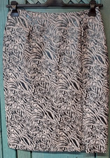 Dorothee Schumacher Rock Gr. 40 grau/silber/schwarz Midirock Pencil w.Neu