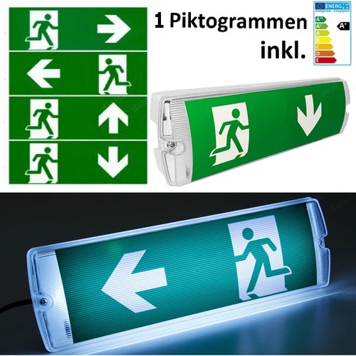 Led akku notleuchte - akku,