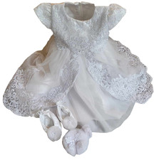 Taufkleid Baby Mädchen Set