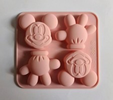 Silikonform / Backform "Micky Maus / Mickey Mouse" rosa NEU