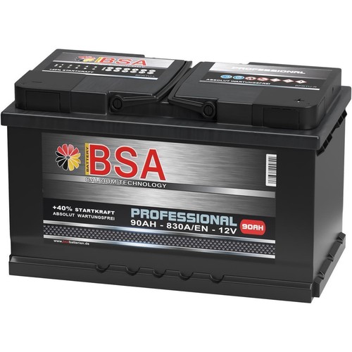 Bsa autobatterie 90ah - 90ah, 12v