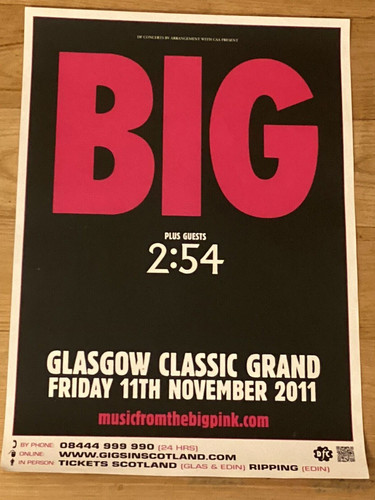 The big pink - -, 2011