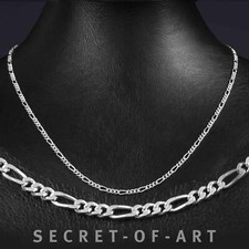 Figarokette silber 925 - silber,