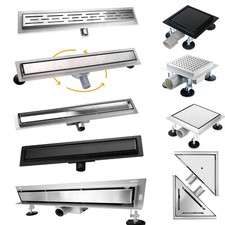 Edelstahl Duschrinne