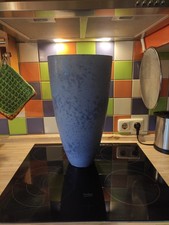 Bodenvase Blau Keramik