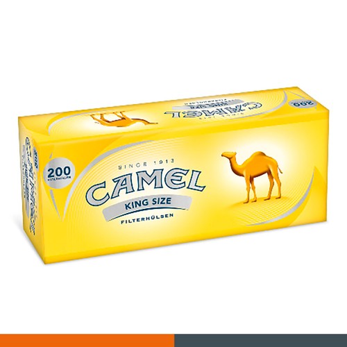 200 camel hülsen - 50,