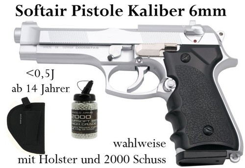 Neu softair airsoft - airsoft, pistole