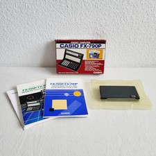 Casio FX-790P Basic Interpreter Pocket Computer in OVP mit 3 BA Mini intakt 1A